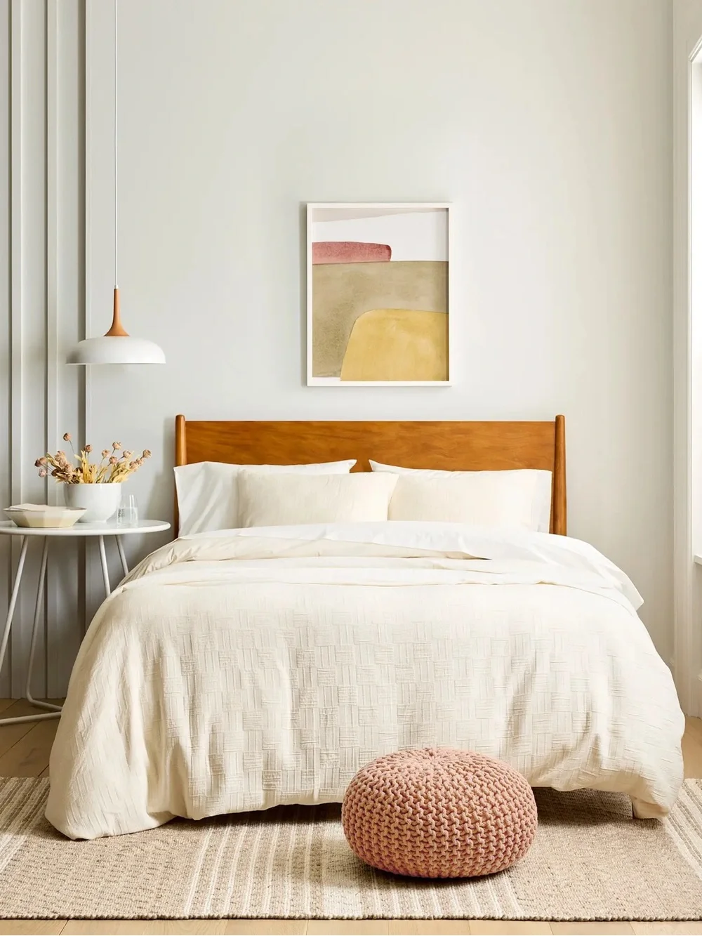 NWOT Quince Checkered Matelasse Duvet Cover NO SHAMS - Twin